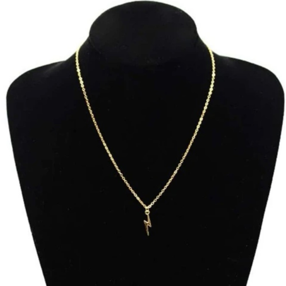 Lightning bolt pendant necklace - Picture 2 of 4